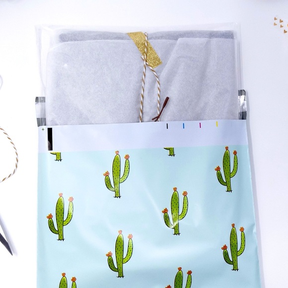 💝 1 LEFT❗️25 6X9 Cactus Green Mailers CLEARANCE - Picture 5 of 7